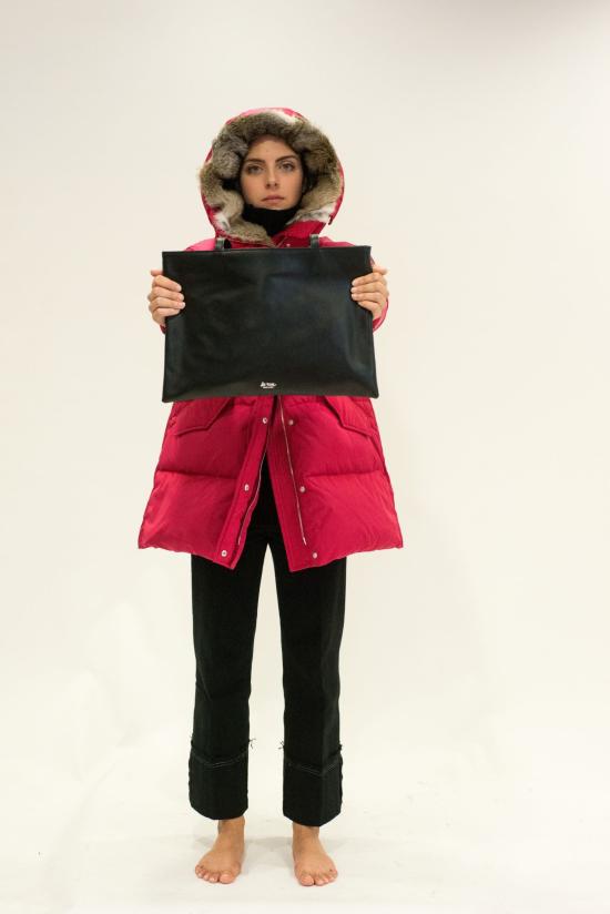 25FW 라 로즈 숄더백 50151 12 BLACK - LA ROSE