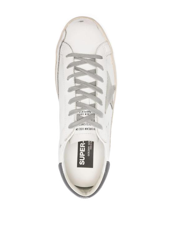 26FW 골든구스 슈퍼스타 스웨이드 스니커즈 GMF00102F006113 11915 WHITE ICE DARK GRAY - GOLDEN GOOSE