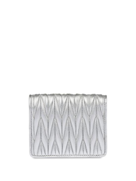 25SS 미우미우 지갑 5MV2042FPP F0118 ARGENTO - MIU MIU