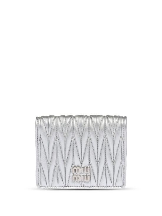 25SS 미우미우 지갑 5MV2042FPP F0118 ARGENTO