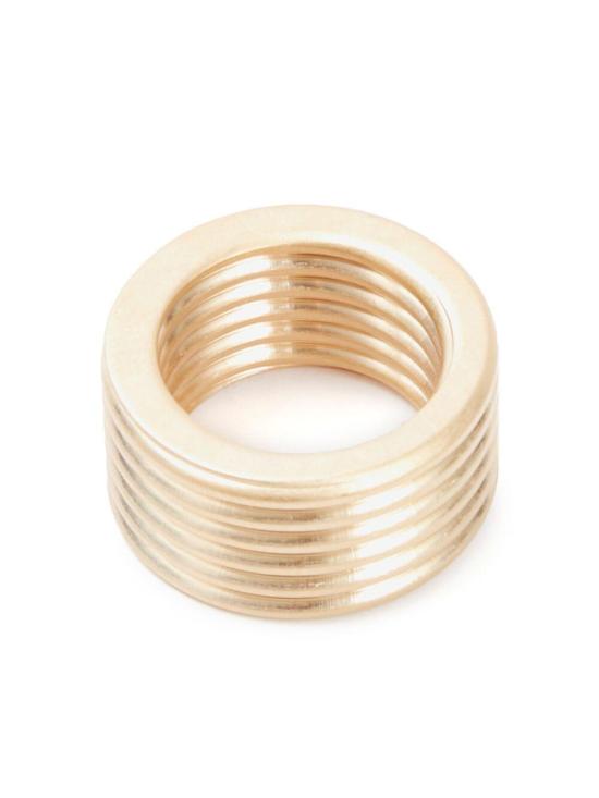 26SS 마르지엘라 반지 SM0UQ0023SV0273 950 YELLOW GOLD PLATING BURATTATO