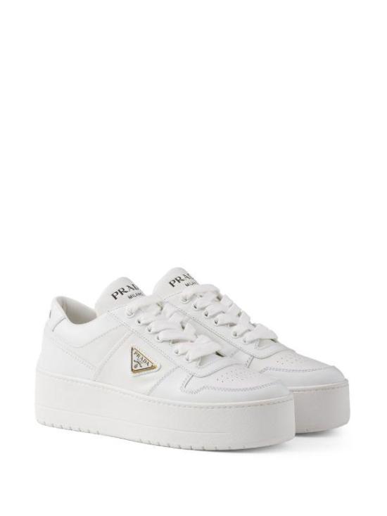  프라다 다운타운 볼드 레더 스니커즈 1E792MF0503LPF F0009 BIANCO - PRADA