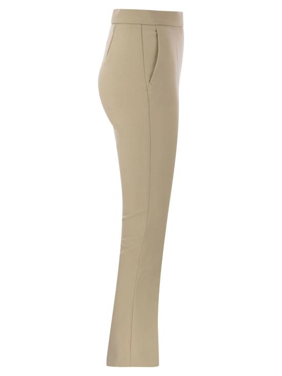  막스마라 네페타 울 블렌드 크레이프 팬츠 2411131081600NEPETA 023 BEIGE - MAX MARA