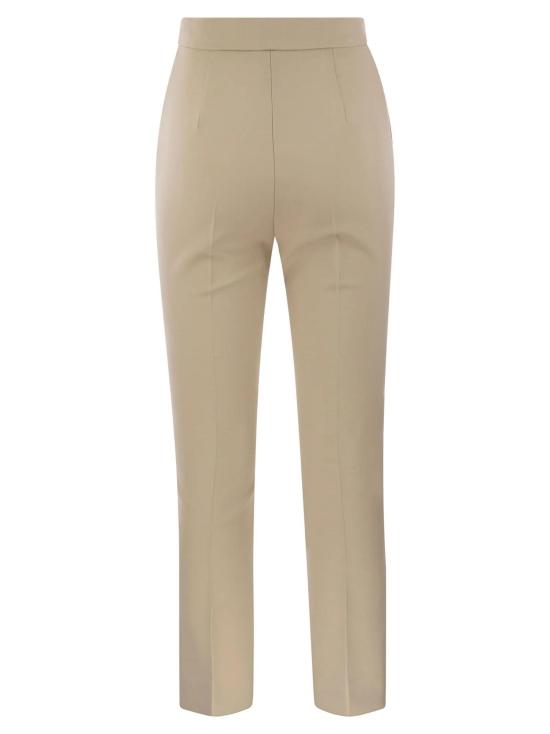  막스마라 네페타 울 블렌드 크레이프 팬츠 2411131081600NEPETA 023 BEIGE - MAX MARA