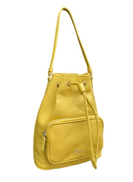 25FW 라 로즈 숄더백 19002185 I681180 yellow - LA ROSE