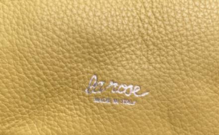 25FW 라 로즈 숄더백 19002185 I681180 yellow - LA ROSE