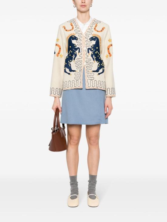  파로쉬 숏 스커트 D620663LEAK23 078 AZZURRO - PAROSH