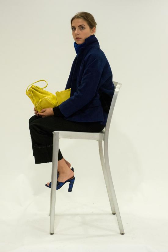 25FW 라 로즈 숄더백 50141 28 yellow - LA ROSE
