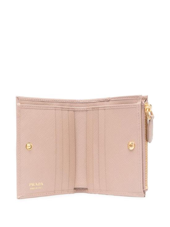 25SS 프라다 트라이앵글 로고 반지갑 1ML050QHH F0236 PINK - PRADA