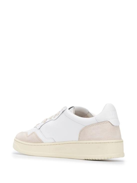 26FW 오트리 메달리스트 AULMLS 33 LEAT SUEDE WHITE - AUTRY