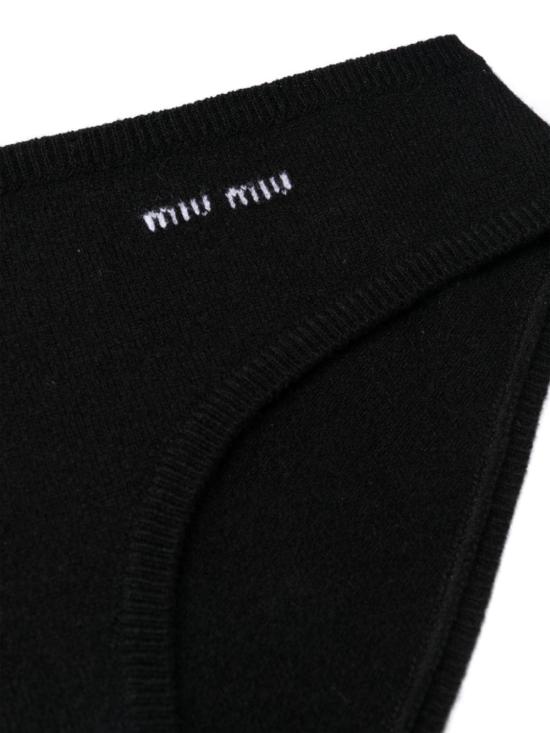  미우미우 팬티  MMP218S23213S1 F0002 NERO - MIU MIU