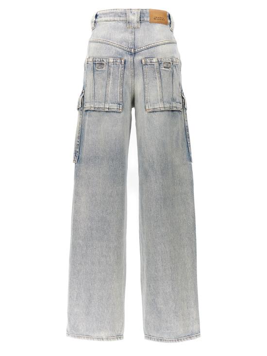  이자벨마랑에뚜왈 데님 팬츠 24PPA0280FAB1H02E30LU Light Blue - ISABEL MARANT ETOILE