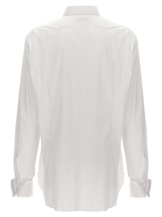  발바 긴팔 셔츠 T1U12P03PZ2700U0001 White - BARBA