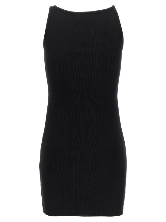 25FW 오프화이트 숏 원피스 OWDB304C99JER00210011001 Black - OFF WHITE