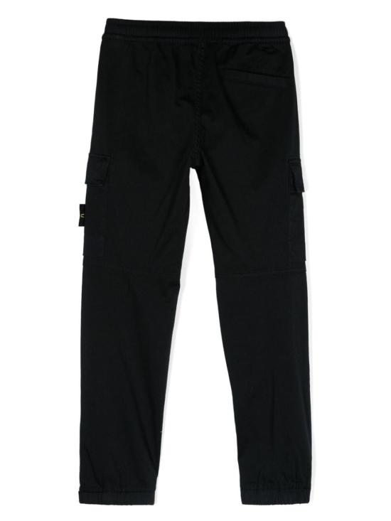 24FW [키즈] 스톤 아일랜드 트레이닝/조거 팬츠 811630812 V0020 NAVY BLUE - STONE ISLAND