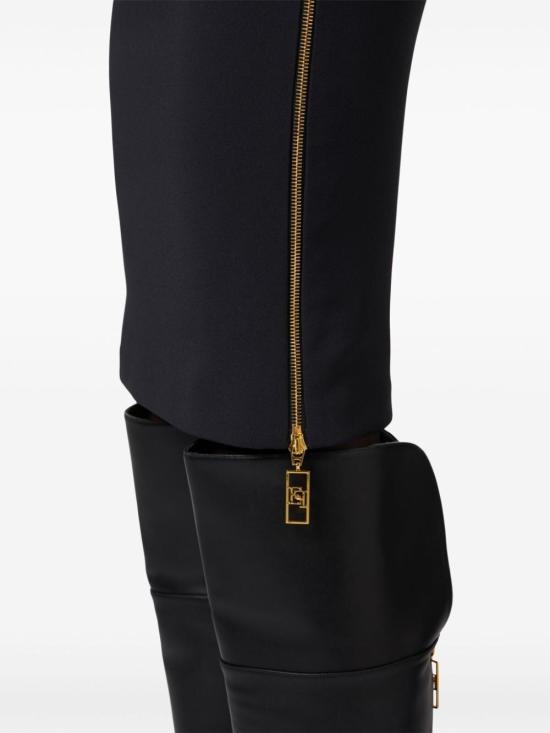  엘리자베타프랜치 미디 스커트 GO04746E2 110 BLACK - ELISABETTA FRANCHI