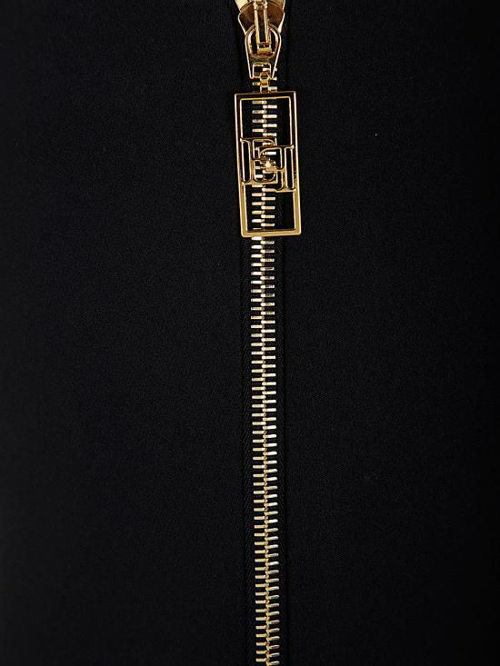  엘리자베타프랜치 미디 스커트 GO04746E2 110 BLACK - ELISABETTA FRANCHI