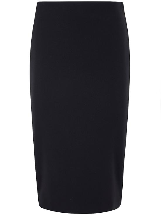  엘리자베타프랜치 미디 스커트 GO04746E2 110 BLACK - ELISABETTA FRANCHI