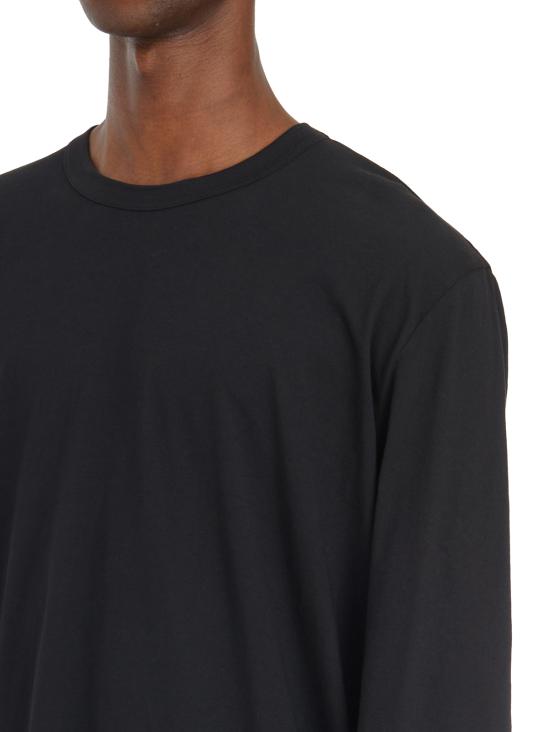 26SS 제임스펄스 긴팔 티셔츠 IMLJ3351BLK Black - JAMES PERSE