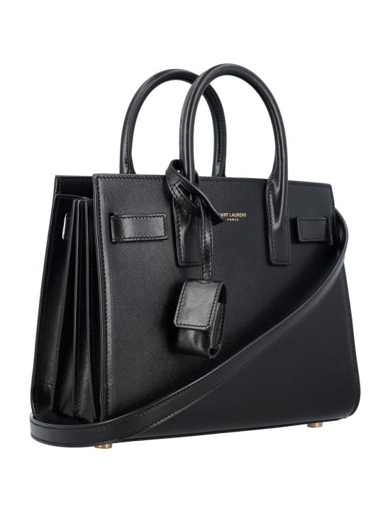 26FW 생로랑 스무스 레더 클래식 삭 드 주르 나노 39203502G9W 1000 - SAINT LAURENT