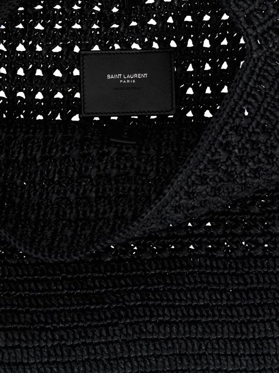 26SS 생로랑 LE 5 A 7 마크라메 미디엄백 778827GAAEN1000 Black - SAINT LAURENT