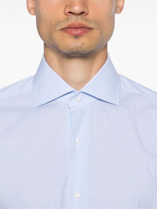  발바 긴팔 셔츠 I1U13P01PZ0400U 0001 LIGHT BLUE - BARBA