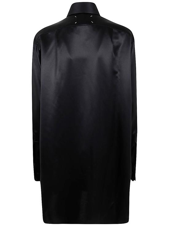 24FW 마르지엘라 셔츠 S51DT0015 S78059 900 BLACK - MAISON MARGIELA