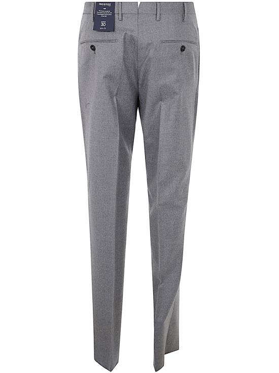  인코텍스 수트 팬츠 1T0035 1645B 910 MID GREY - INCOTEX
