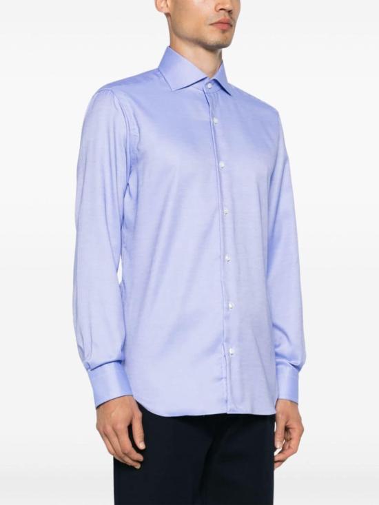  발바 긴팔 셔츠 I1U13P0144203U 0003 BLUE - BARBA