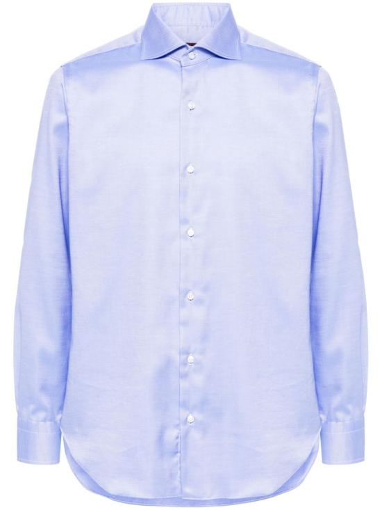  발바 긴팔 셔츠 I1U13P0144203U 0003 BLUE - BARBA