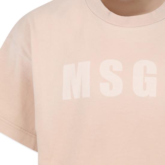 24FW [키즈] 엠에스지엠 티셔츠 F4MSJGTH189 015 BEIGE - MSGM