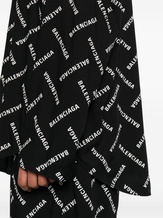 24FW 발렌시아가 셔츠 681631 TPLA51070 Black - BALENCIAGA