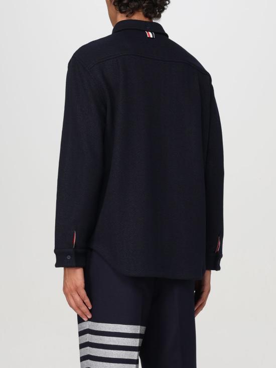 25FW 톰브라운 긴팔 셔츠 MJT495AJ0160 415 Blue - THOM BROWNE