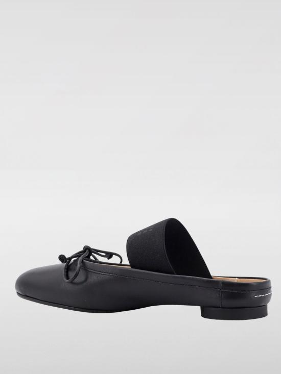 25SS MM6 메종마르지엘라 플랫 슈즈 S66WX0062P3628 T8013 Black - MM6 MAISON MARGIELA