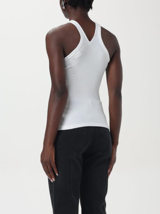 25FW 쿠레쥬 민소매 티셔츠 324JDE079JS0121 0001 White - COURREGES