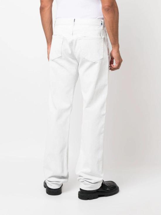  마르지엘라 스트레이트 팬츠 SI1LA0002S30561 967 WHITE PAINT - MAISON MARGIELA