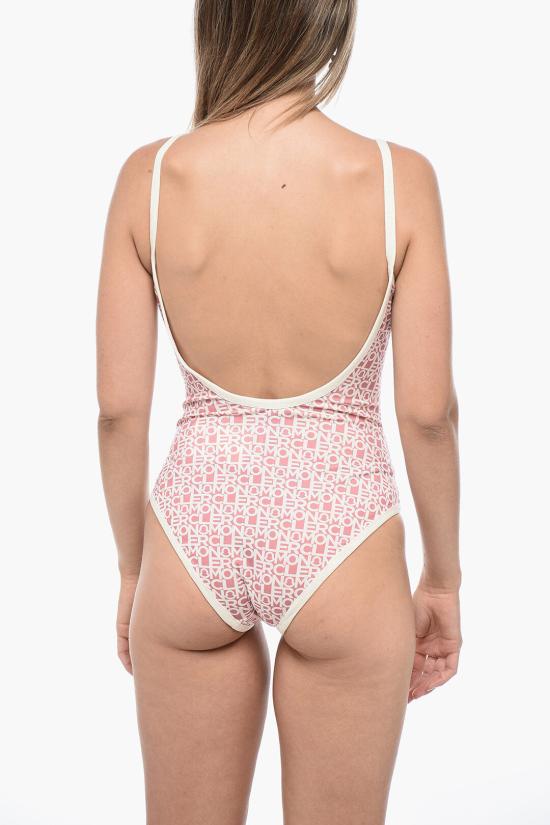  몽클레어 원피스 수영복 8N0000589A0Y519 Bianco Rosa - MONCLER