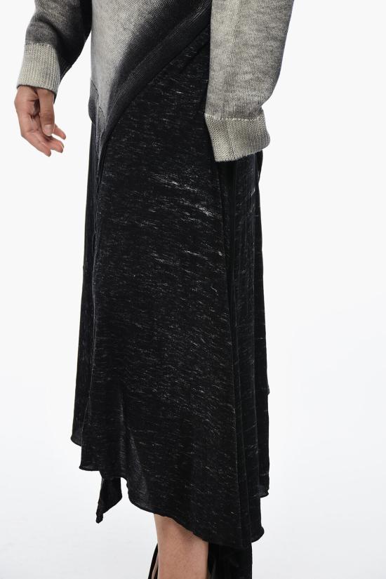  디젤 롱 원피스 A11160 0BIAF 9BX Nero Grigio - DIESEL