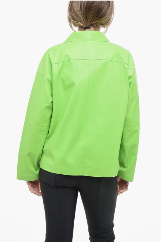  로에베 셔츠 S540Y31L08LE 4670 Green - LOEWE