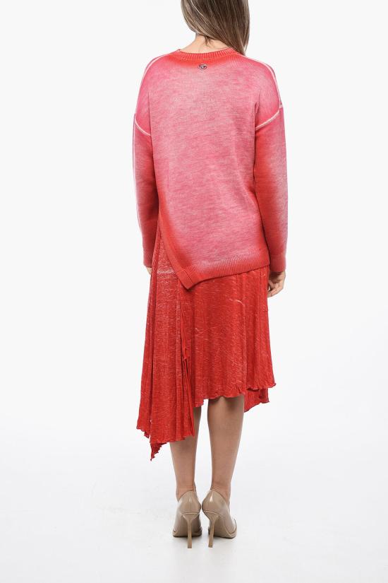  디젤 미디 원피스 A11160 0BIAF 3CX Rosa Rosso - DIESEL