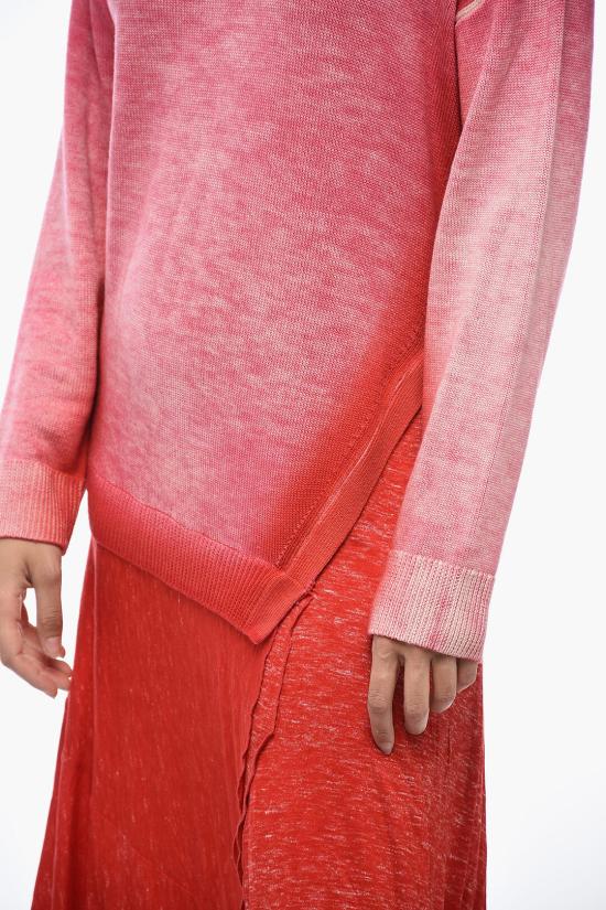  디젤 미디 원피스 A11160 0BIAF 3CX Rosa Rosso - DIESEL