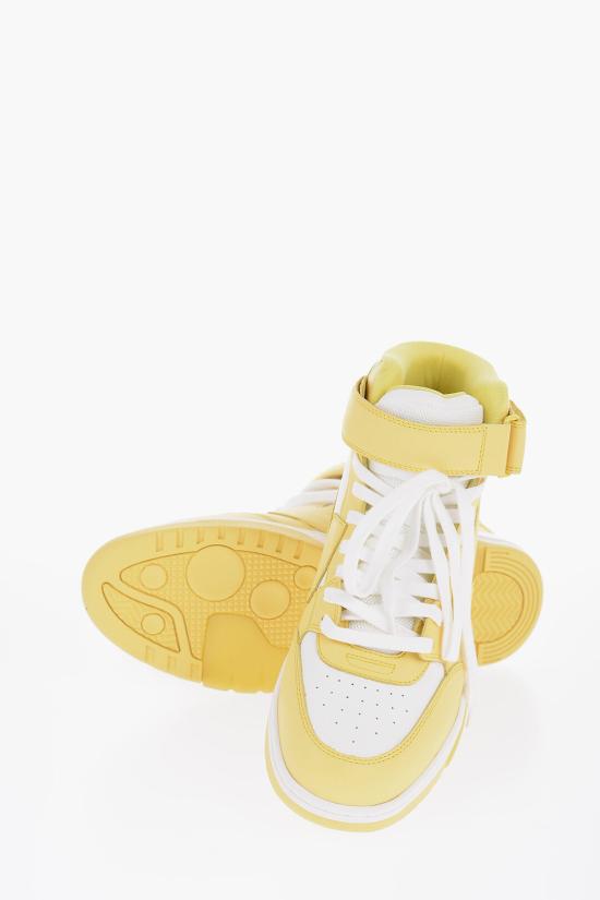  오프화이트 스니커즈 OMIA259S23LEA0011801 Yellow