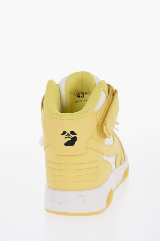  오프화이트 스니커즈 OMIA259S23LEA0011801 Yellow - OFF WHITE