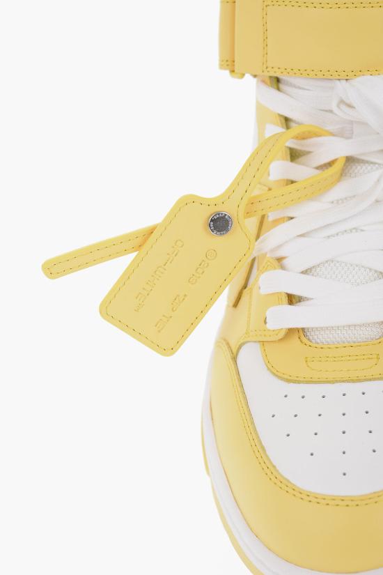  오프화이트 스니커즈 OMIA259S23LEA0011801 Yellow - OFF WHITE