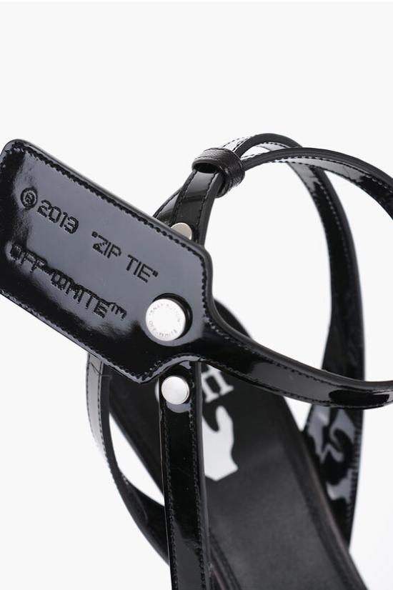  오프화이트 힐/펌프스 OWII007F22LEA0021010 Black - OFF WHITE