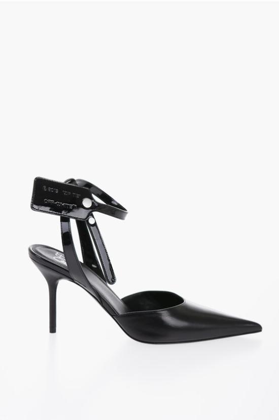  오프화이트 힐/펌프스 OWII007F22LEA0021010 Black - OFF WHITE