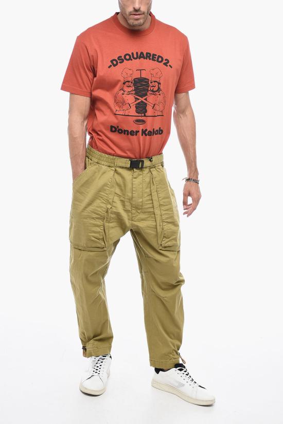  디스퀘어드2 스트레이트 팬츠 S74KB0803 S39021 709 Beige - DSQUARED2