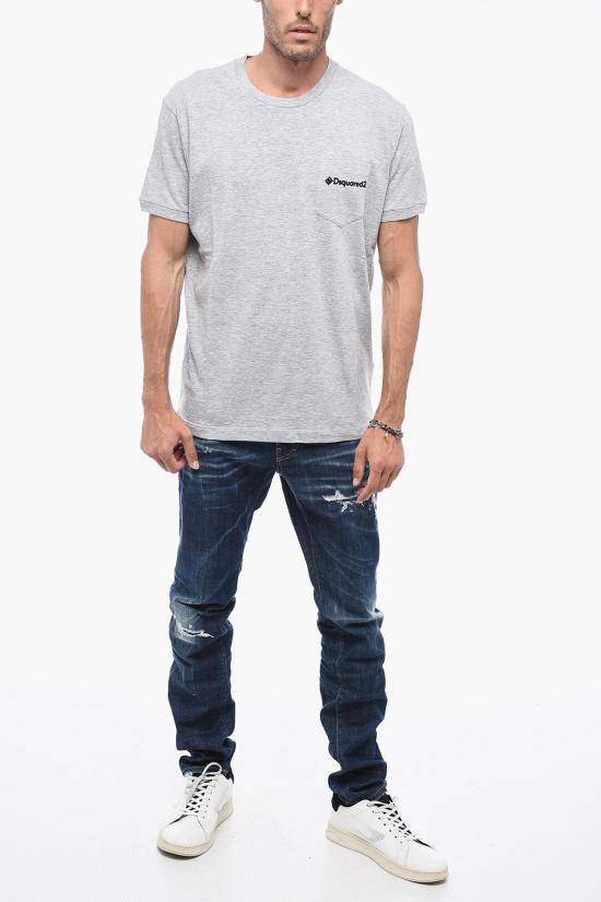  디스퀘어드2 반팔 티셔츠 S71GD1213 S22146 857M Gray - DSQUARED2