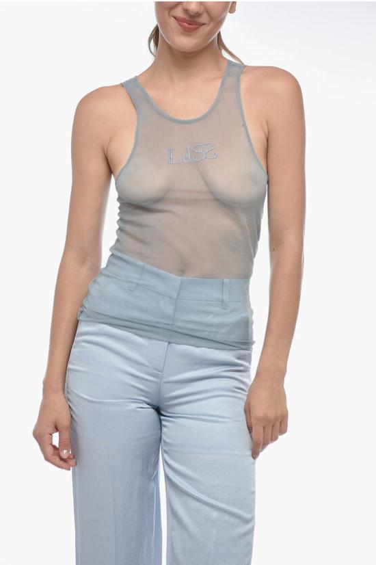  루도빅 드 생 세르넹 민소매 티셔츠 LDSS SS23 TP13 BLUE Blue - LUDOVIC DE SAINT SERNIN