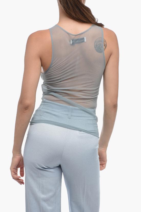  루도빅 드 생 세르넹 민소매 티셔츠 LDSS SS23 TP13 BLUE Blue - LUDOVIC DE SAINT SERNIN